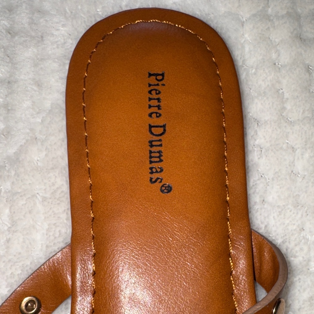 👡 NWOT Pierre Dumas Thong Sandals – Women’s Size 10 - Picture 3 of 7